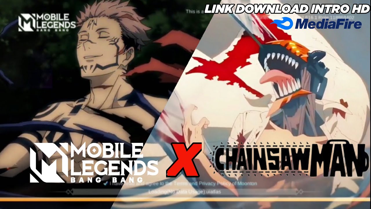 MOBILE LEGENDS X CHAINSAW MAN CARA MENGUBAH LOADING SCREEN MENJADI