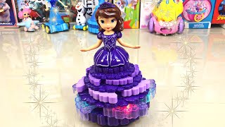 Dancing toys | PRINCESS party Sofia the First, Elsa, Snow White and LOL Doll