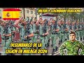 Militar  colombiano reacciona  a desembarco de la legion en malaga 2024