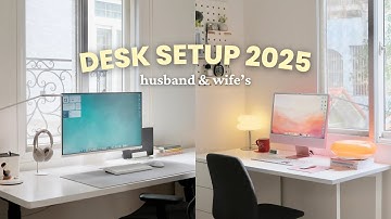 Bàn Làm Việc Tối Giản Của Chúng Mình Năm 2025 | Husband and Wife