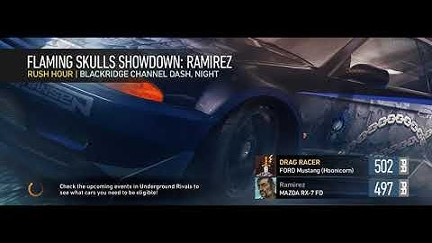 [NFS NO LIMITS] Completing Ramirez with Ford Mustang Hoonicorn