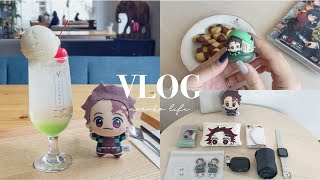 【VLOG】オタクの日常🏠平凡な毎日を推しとお気に入りで彩る🌈推し活する日のバッグの中身