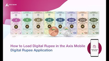 How to Load Digital Rupee in Axis Mobile Digital Rupee App | Step-by-Step Guide