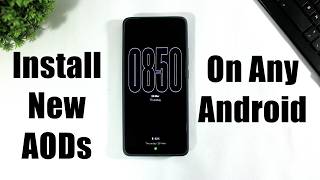 Install New AODs On Any Android | Get New AOD Clocks On Any Android | Android 17 screenshot 3