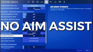 THE BEST CONTROLLER SETTINGS (NO AIM ASSIST!!)