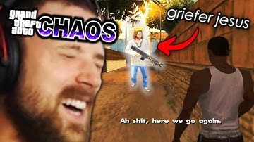 Forsen tried GTA: San Andreas CHAOS MOD... It was a mistake...