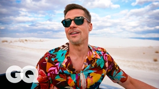 Brad pitt's epic road trip through america’s national parks | gq style