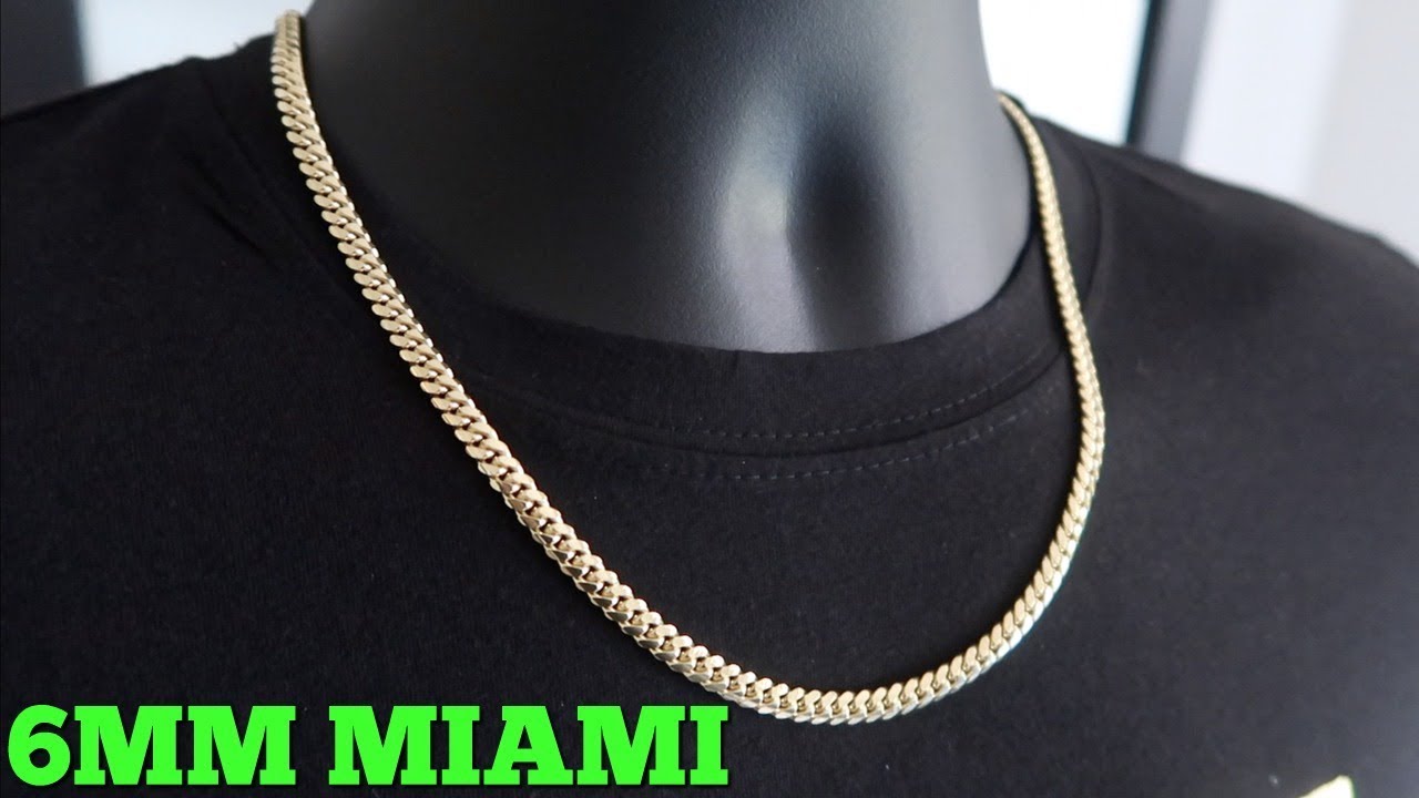 6mm Miami Cuban Link Chain