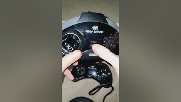 Model 1 vs Model 2 western Sega Saturn gamepads