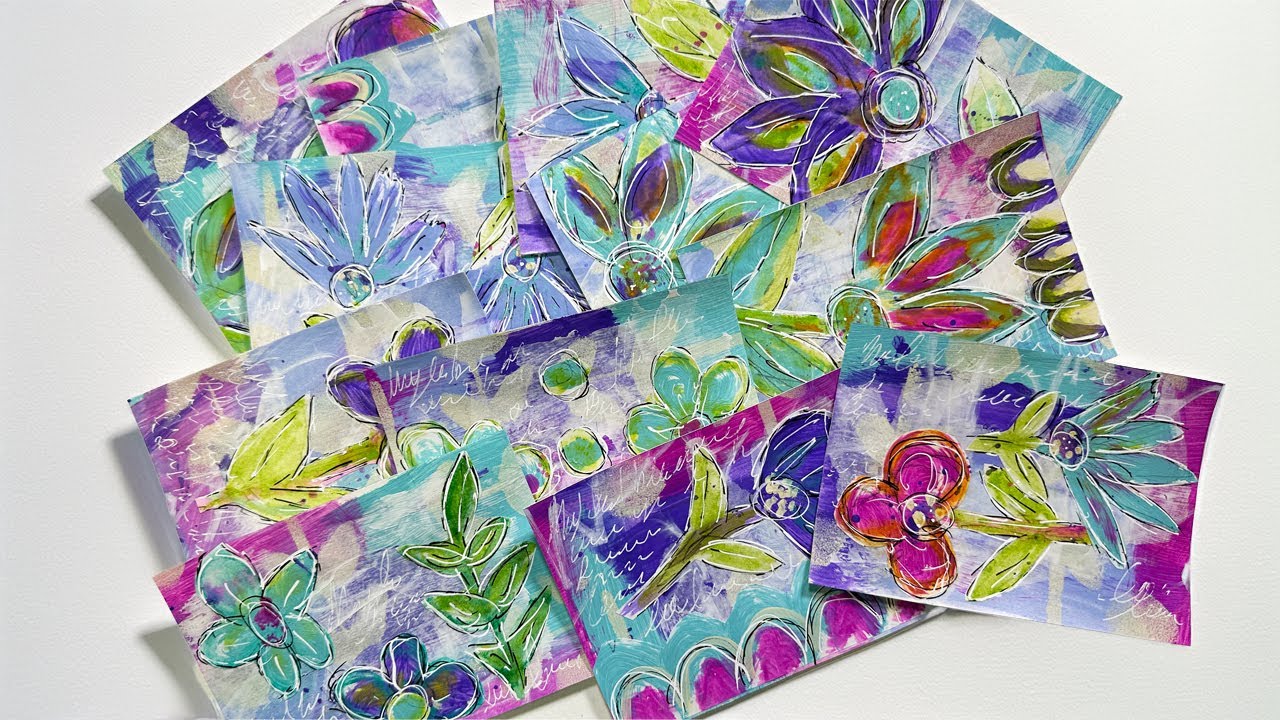 Maybe I Made This For You - Mixed Media Cards