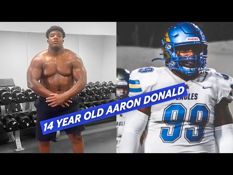 14 YEAR OLD Tyler Parker Next Aaron Donald?!  (High School Football Highlights)