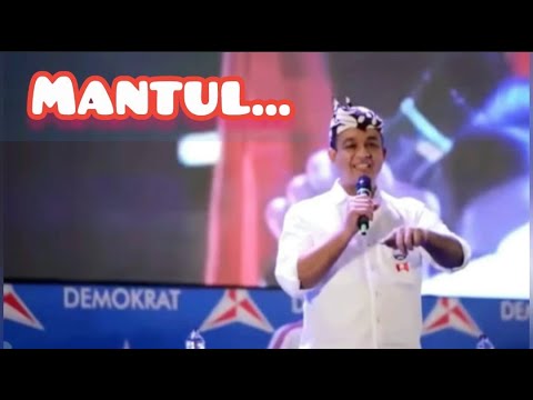 ANIES BASWEDAN II DEBAT CAPRES II PARTAI DEMOKRAT SURABAYA