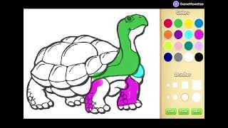 Desert Animals Coloring Book