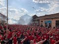 POCHOD ULTRAS SPARTAK TRNAVA PRED FINÁLE POHÁRA