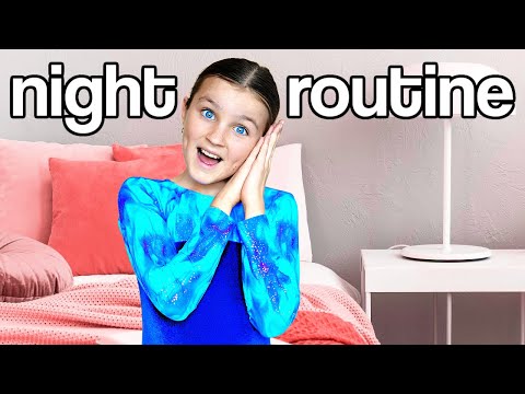 Sienna’s EVENING ROUTINE for GYMNASTICS! | Family Fizz