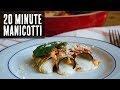 20 Minute Eggplant Manicotti Recipe