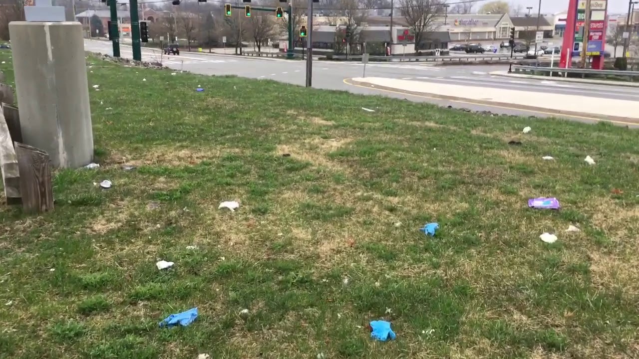 Surgical gloves litter YouTube