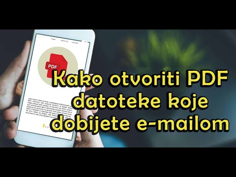 Video: Kako Otvoriti Pdf Na Telefonu