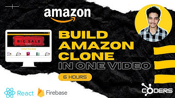 Build an Ecommerce Platform Like Amazon using React and Firebase in one video | For Beginners