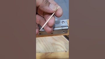 HOW TO FIX LOOSE SCREW #tips #diy #tutorial #ideas #carpentry #youtubeshorts