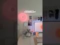 VARMBLIXT lamp by IKEA 🧚🏻♀️💗 #varmblixt #ikea #cozygaming #setupgaming #girlsetup #desksetup