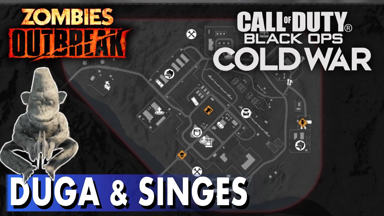 OÙ TROUVER LES 4 SINGES - DUGA / OUTBREAK CALL OF DUTY COLD WAR - MODE ...