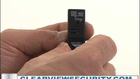 Covert Tiny MicroCube Audio Recorder - PI Mini Tiny