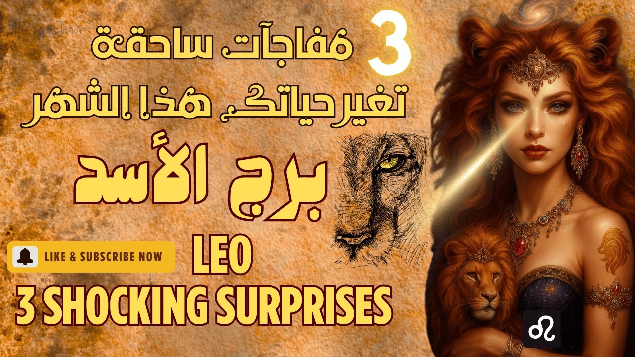 تاروت برج الأسد😱3مفاجات نارية تغير قدرك قريبا قرار يقلب الطاوله ورجل قوي يظهر فالصوره😏🔥#تاروت #الاسد