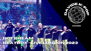 NCT Dream ~ BEATBOX Live London 2023 #nctdream #nctdreamconcert #thedreamshow2 #nctdreamedit #nct