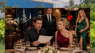 Millionaire Secretly Had Dinner With Mistress—Then Waiter Served Him His Pregnant Wife’s Divorce Pap