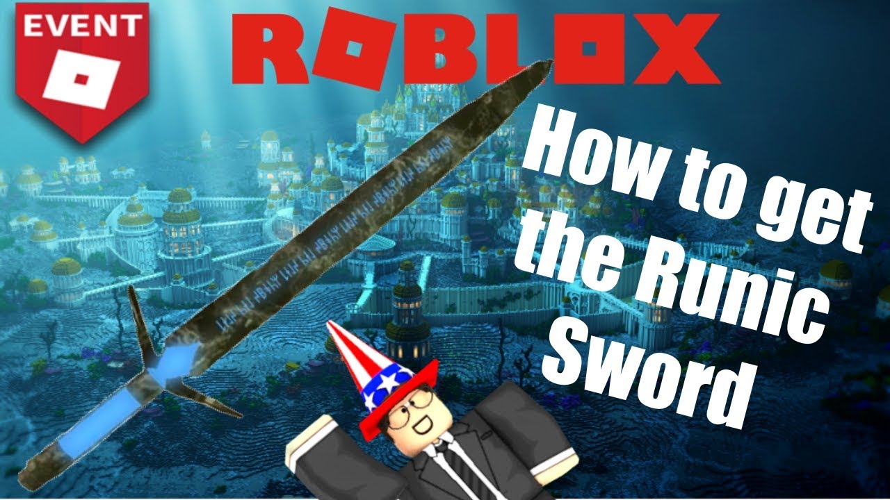 Roblox How To Get The Runic Sword Atlantis Event Tutorial Youtube