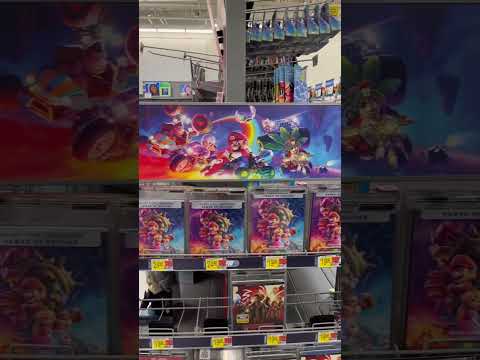 SUPER MARIO BROS MOVIE DVD BLUERAY RELEASED WALMART Supermario Mariomovie Nintendo