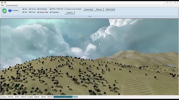 Tesellation Shader Landscape with Perlin Noise Heights