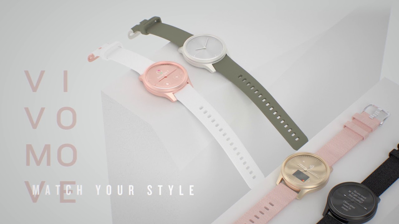 Vívomove® Style // Rose Gold Tone + White // 010-02240-00 video thumbnail