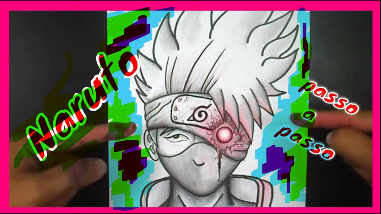 desenho de como desenhar o kakashi｜Pesquisa do TikTok