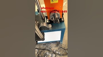 Numerical control pipe clamp machine traffic pipe clamp machine photovoltaic pipe clamp