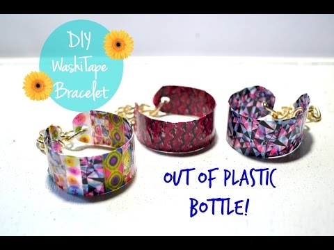 Video: How To Make A Fashionable Bracelet From A Plastic Bottle