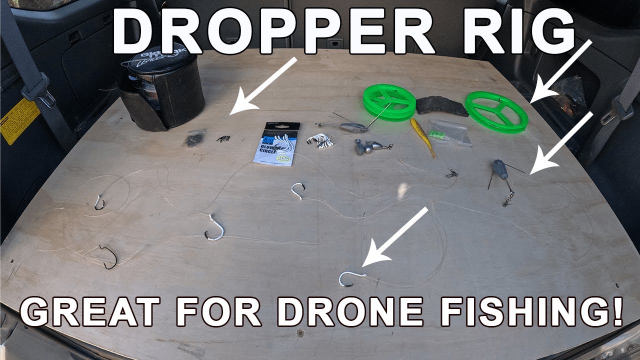 HOW TO TIE A DROPPER RIG for DRONE FISHING or DEEP DROPS A TUTORIAL 