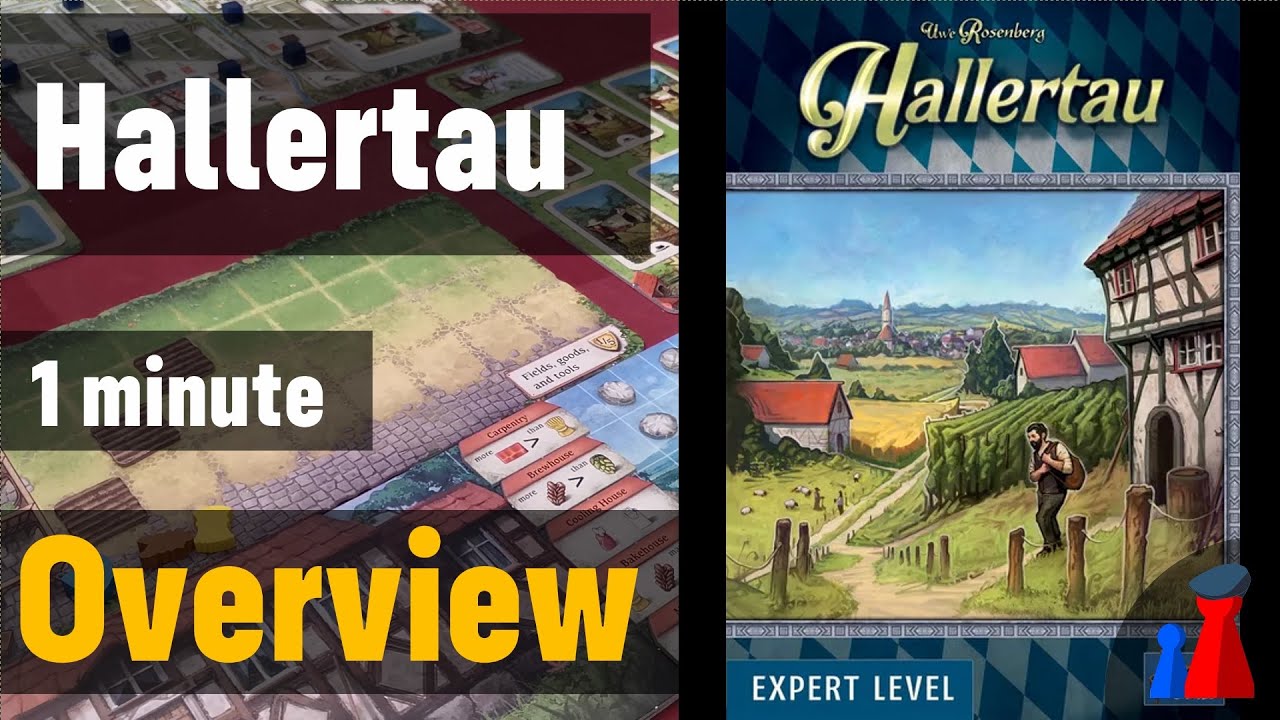 Hallertau -1 minute Overview - Peaky Boardgamer