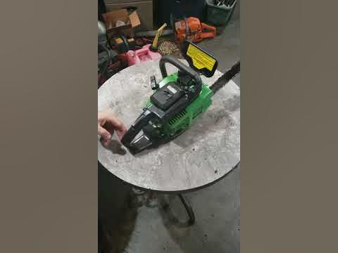 the green machine 7200 chainsaw - YouTube
