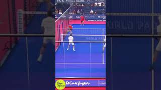 Perfect Padel Lob and Finish