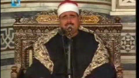 القارئ سيد متولي عبد العال - تلاوة من الأحزاب.wmv