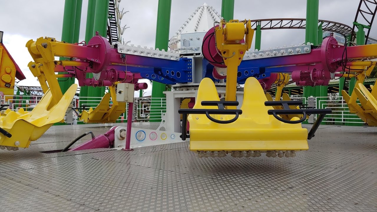 UK’s Most intense Flat Ride? Time Machine @ Adventure Island, Southend On/Off Ride Footage