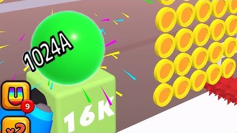 MAX LEVELS- Ball Run 2048 vs Ball Run Infinity vs Happy Cube 2048 gameplay walkthrough #ballgamezone