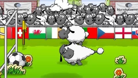 Clouds & Sheep - Level 2 - Football Sheep - Gameplay HD HANDYGAMES Walkthrough
