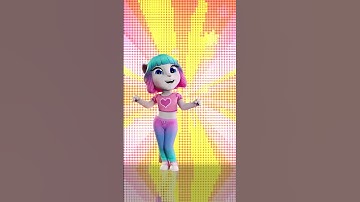 Thumbnail of Dance Challenge Time! 💃💫 Shine Together With Talking Angela #shorts