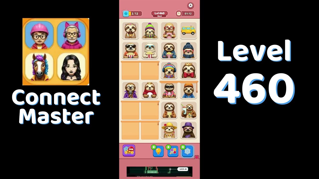Connect Master Level 460 Walkthrough 🧩 | Match Puzzle | Puzzle Solutions & Tips | Go Answer