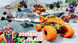 Monster Jam INSANE Zombie Island Adventure 5 | Racing, Freestyle, and High Speed Jumps