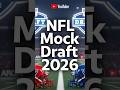 NFL Mock Draft 2026! Top Picks That Could Shock Fans 👀 #nfl #nfldraft #shorts