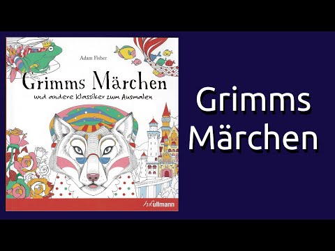 Grimms Märchen by Adam Fischer Coloring Book Flip Through Grimms Märchen by Adam Fischer Coloring Book Flip Through